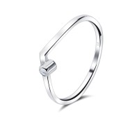 Cute Designed Silver Ring NSR-4125